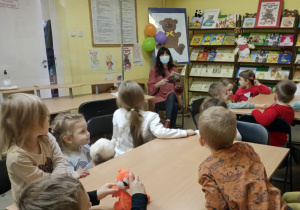Dzieci w Bibliotece Pedagogicznej