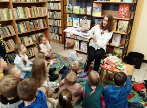 Zajęcia biblioteczne.