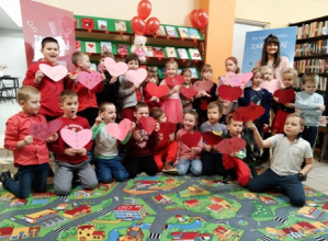 Walentynki z Biblioteką Pedagogiczną.