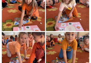 Dzieci tworzą cykl życia dyni