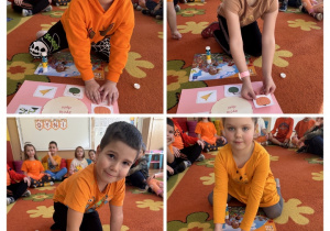 Dzieci tworzą cykl życia dyni