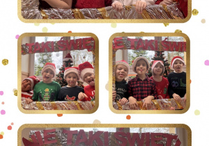 Dzieci pozują do zdjęcia