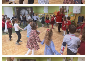 Dzieci bawią się w kole