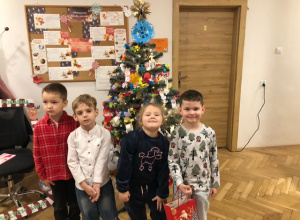 Choinka w Poradni Psychologiczno- Pedagogicznej.