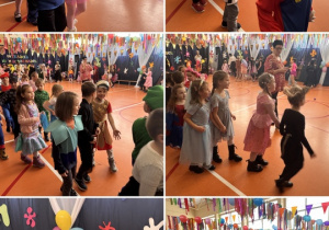 Dzieci tańczą w kole