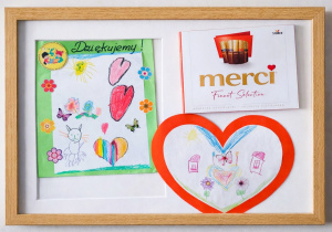 Podziękowanie przedszkolaków dla uczniów ZSZ nr 1