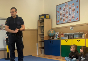 Spotkanie z przedstawicielem Straży Miejskiej