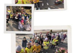 Dzieci spacerują po mieście