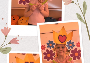 Dziewczynki pozują do zdjęcia